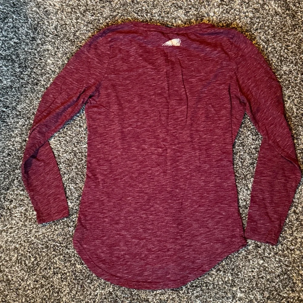 Indian Motorcycle Women's Maroon Short Sleeve Tee - Picture 2 of 2